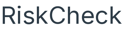 RiskCheck